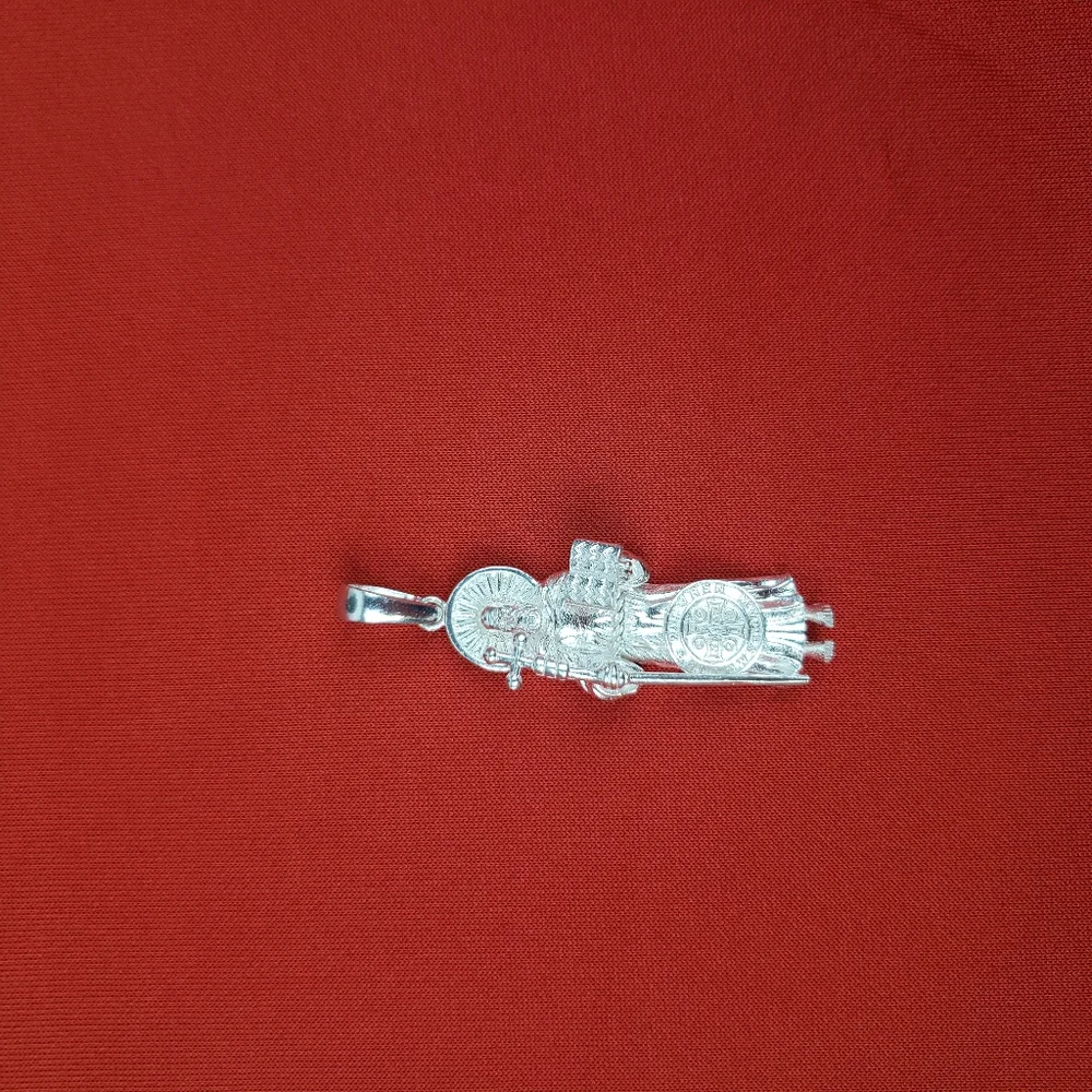 925‎ sterling silver Saint benedict pendant